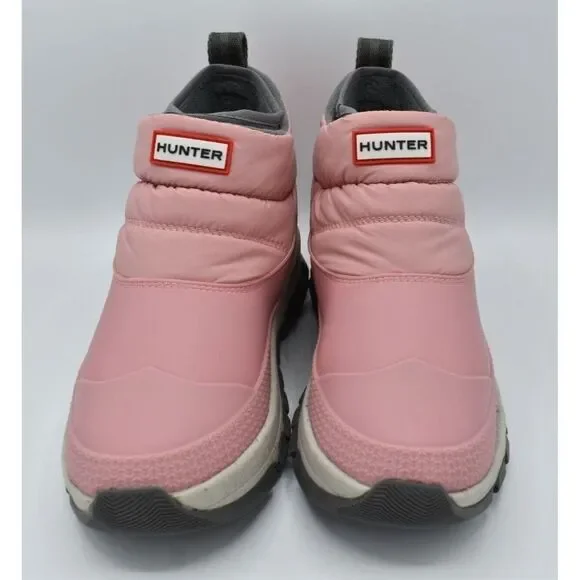 Hunter Original Womens Size 9 Quartz Pink Insulated Ankle Snow Boots Booties - Picture 7 of 13